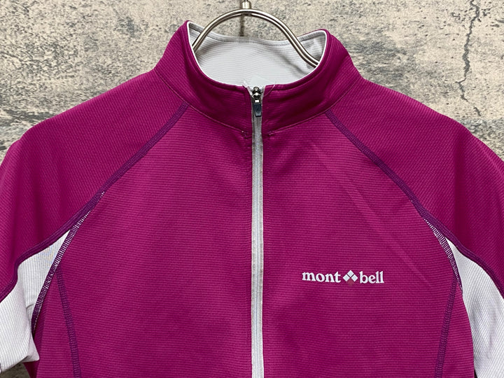 KL671 モンベル mont bell 半袖 サイクルジャージ ピンク L レディース