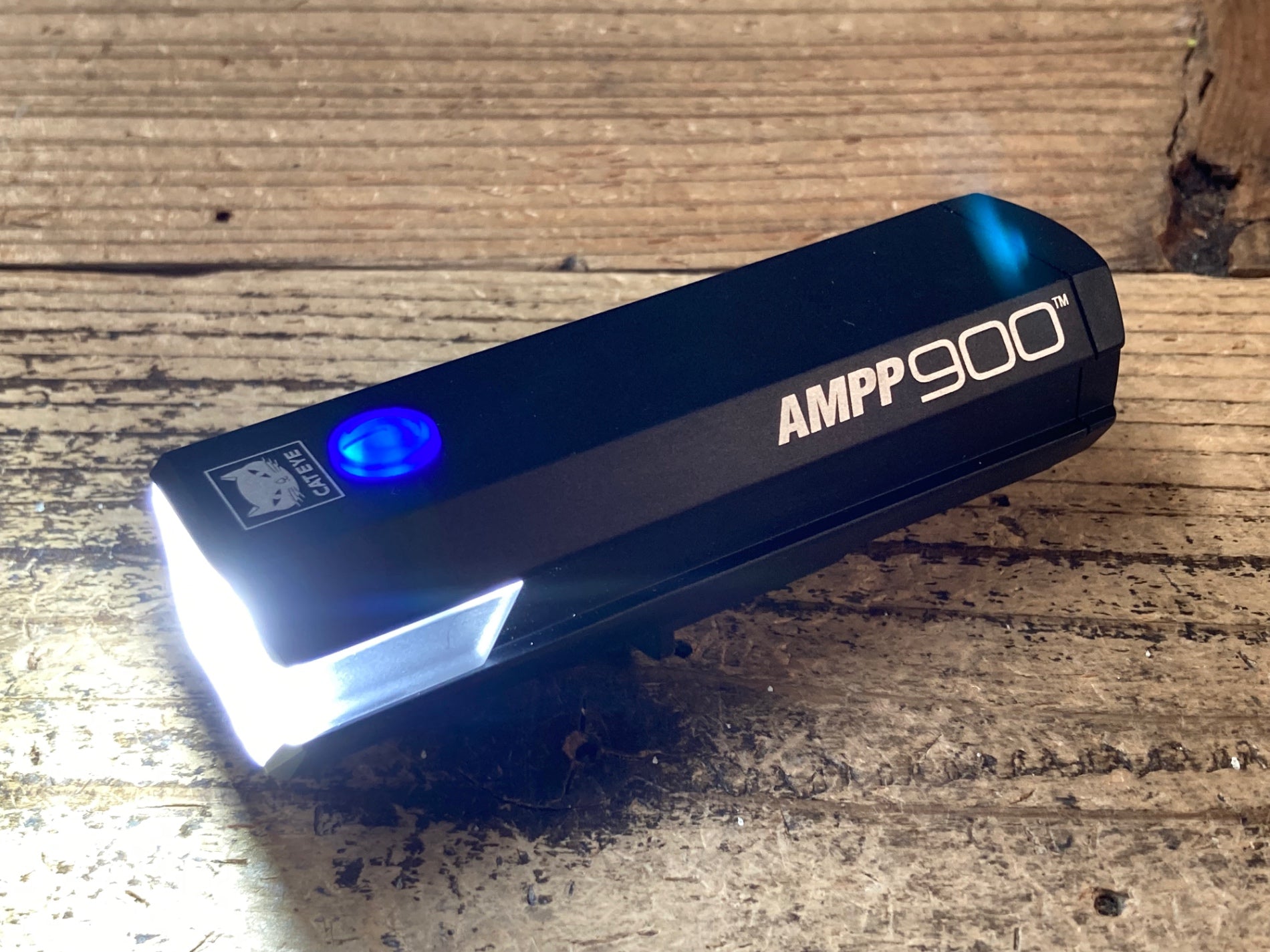 JW642 キャットアイ CATEYE アンプ AMPP900 フロントライト 点灯確認済