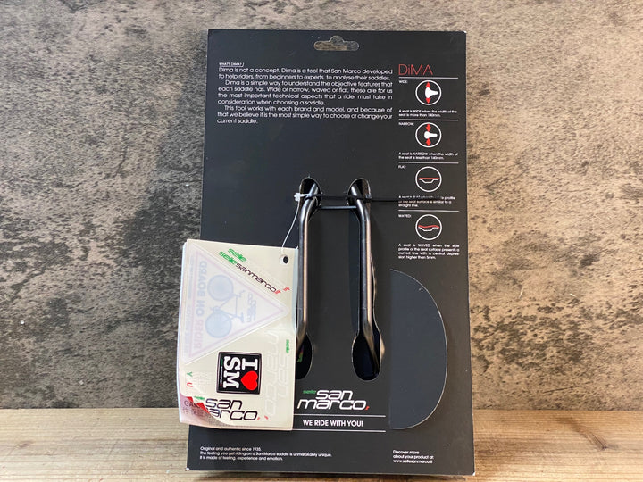 JR310 サンマルコ san marco MANTRA RACiNG サドル 黒オレンジ NARROW XSiLiTE レール