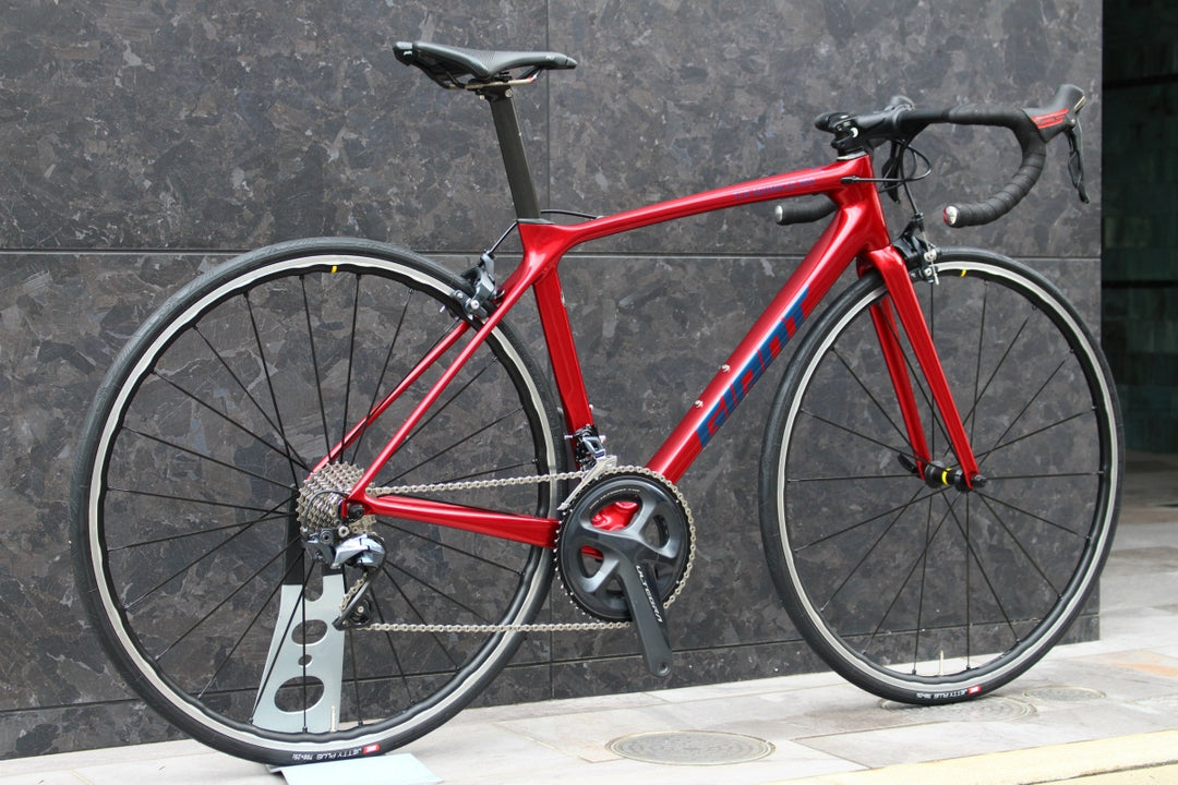決算SALE ジャイアント GIANT TCR ADVANCED PRO 2017モデル Sサイズ シマノ アルテグラ R8000 11S カーボン ロードバイク 【福岡店】