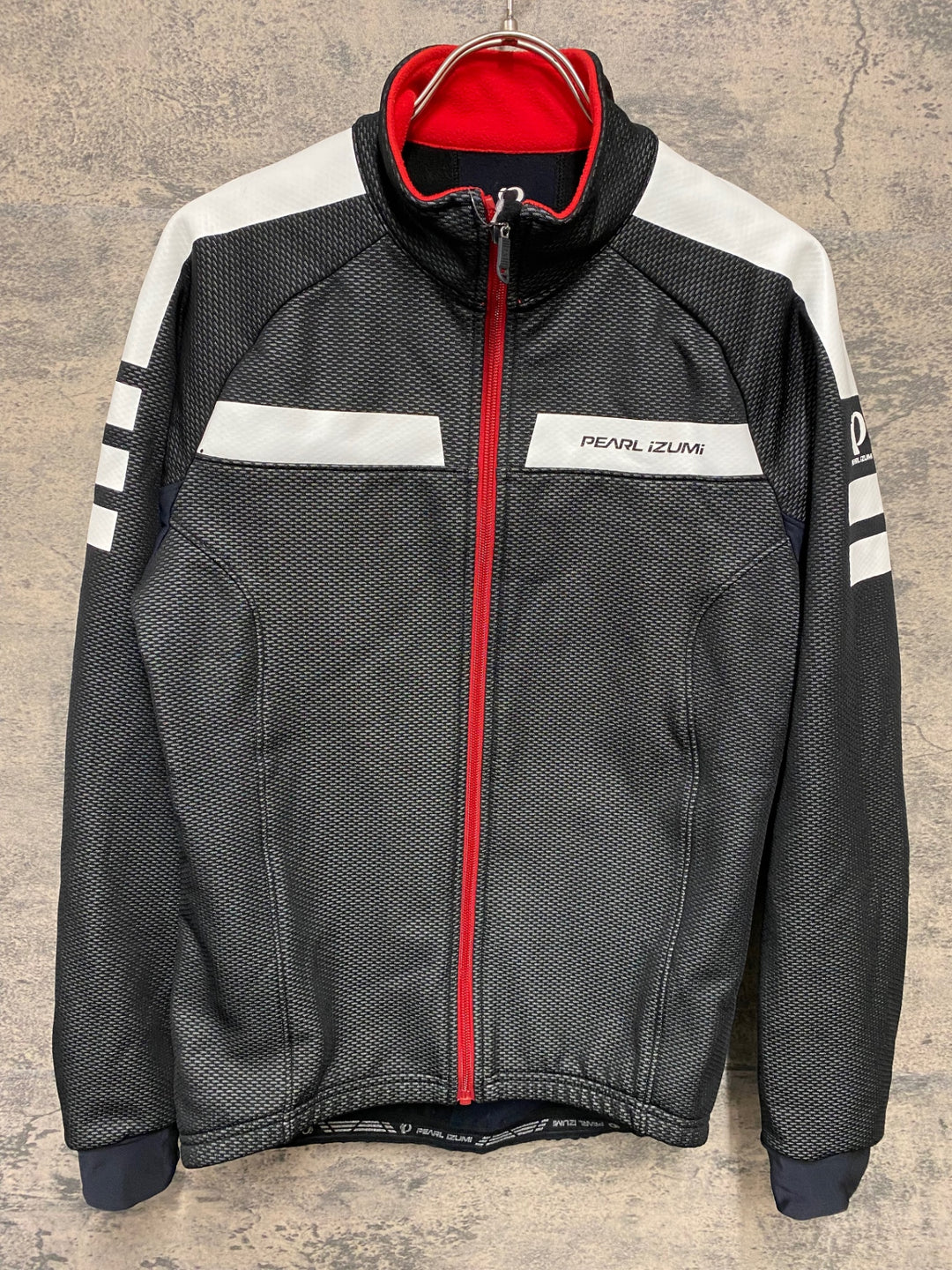 KC565 パールイズミ PEARL iZUMi 長袖 サイクルジャケット 黒 M 裏起毛 WINDBREAK