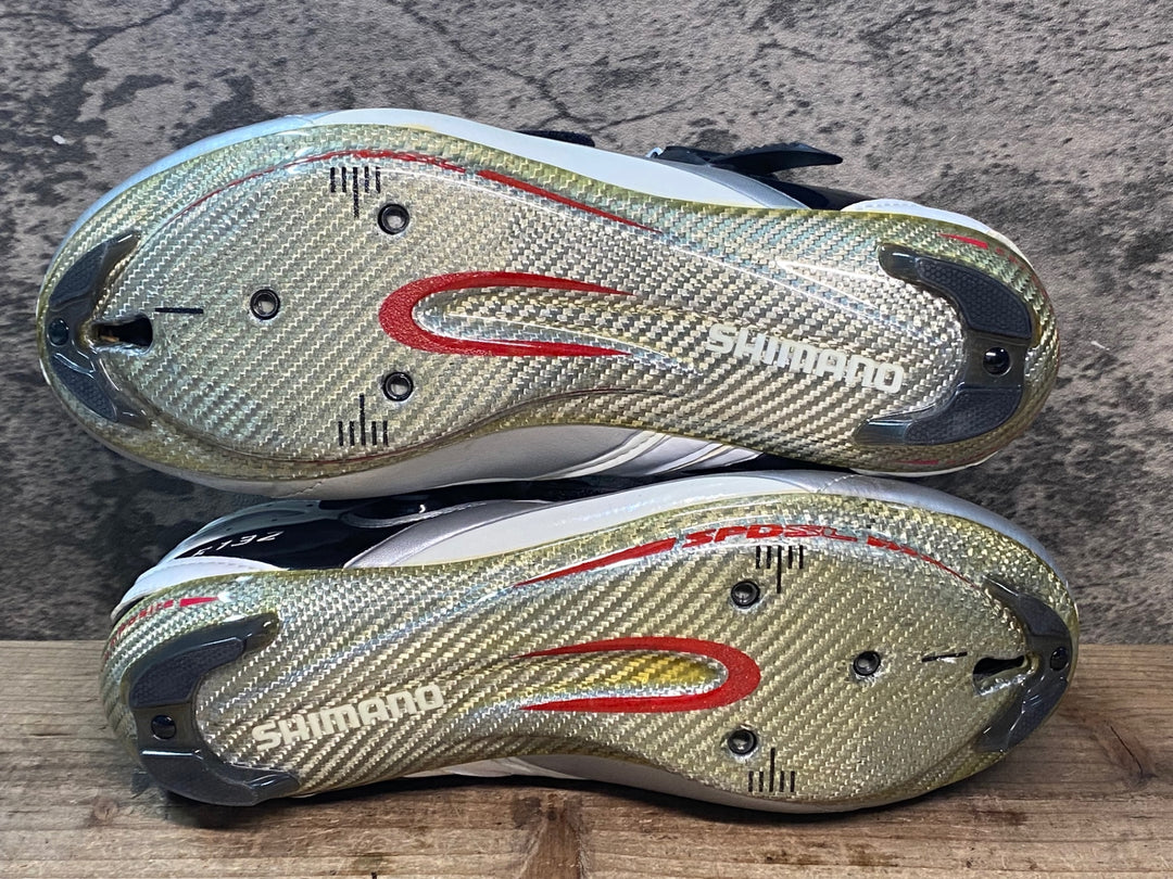 JR493 シマノ SHIMANO SH-R132L ビンディングシューズ 黒 EU37