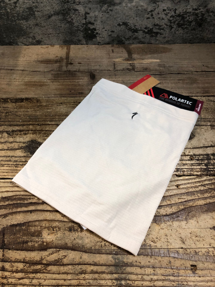 JV621 スペシャライズド SPECIALIZED POWERGRID NECK GAITER オフホワイト ワンサイズ POLARTEC