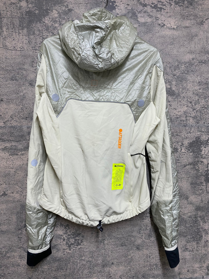 JN365 アタッカー ATTAQUER All Day Anatomic Insulator Jacket - Eggshell 長袖 サイクルジャケット グレー M