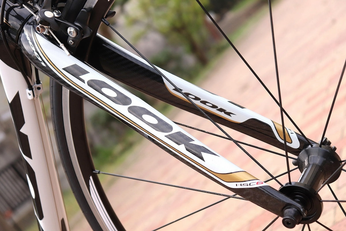 【極美品】LOOK586 　PRO　TEAM　ORIGIN　フルカーボン 史上最高のクライミングバイク