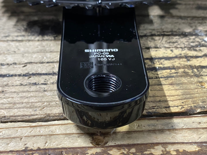 JL045 シマノ SHIMANO デュラエース DURA-ACE FC-09 クランクセット 50/34 165mm