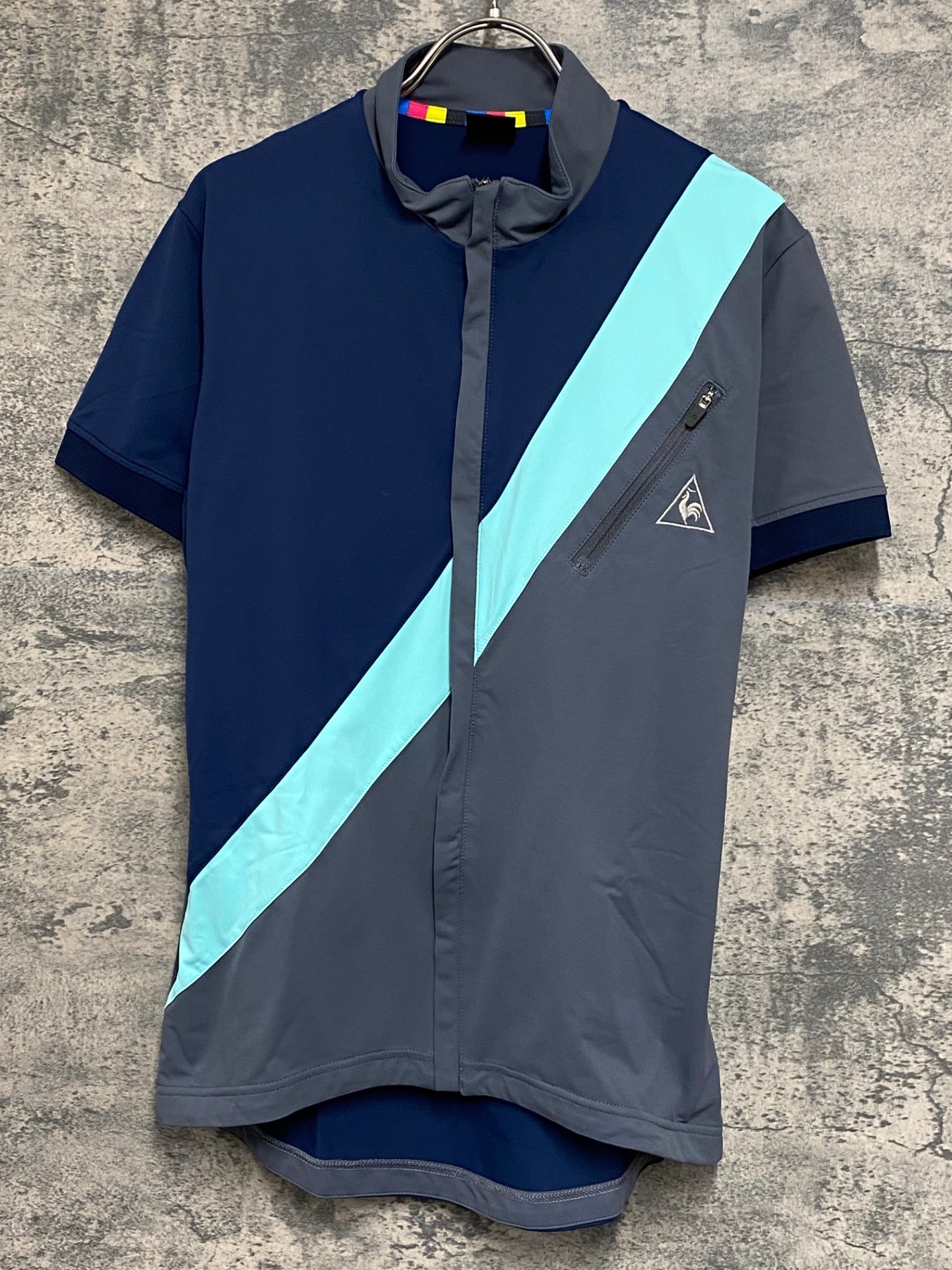 KG090 ルコックスポルティフ le coq sportif 半袖 サイクルジャージ