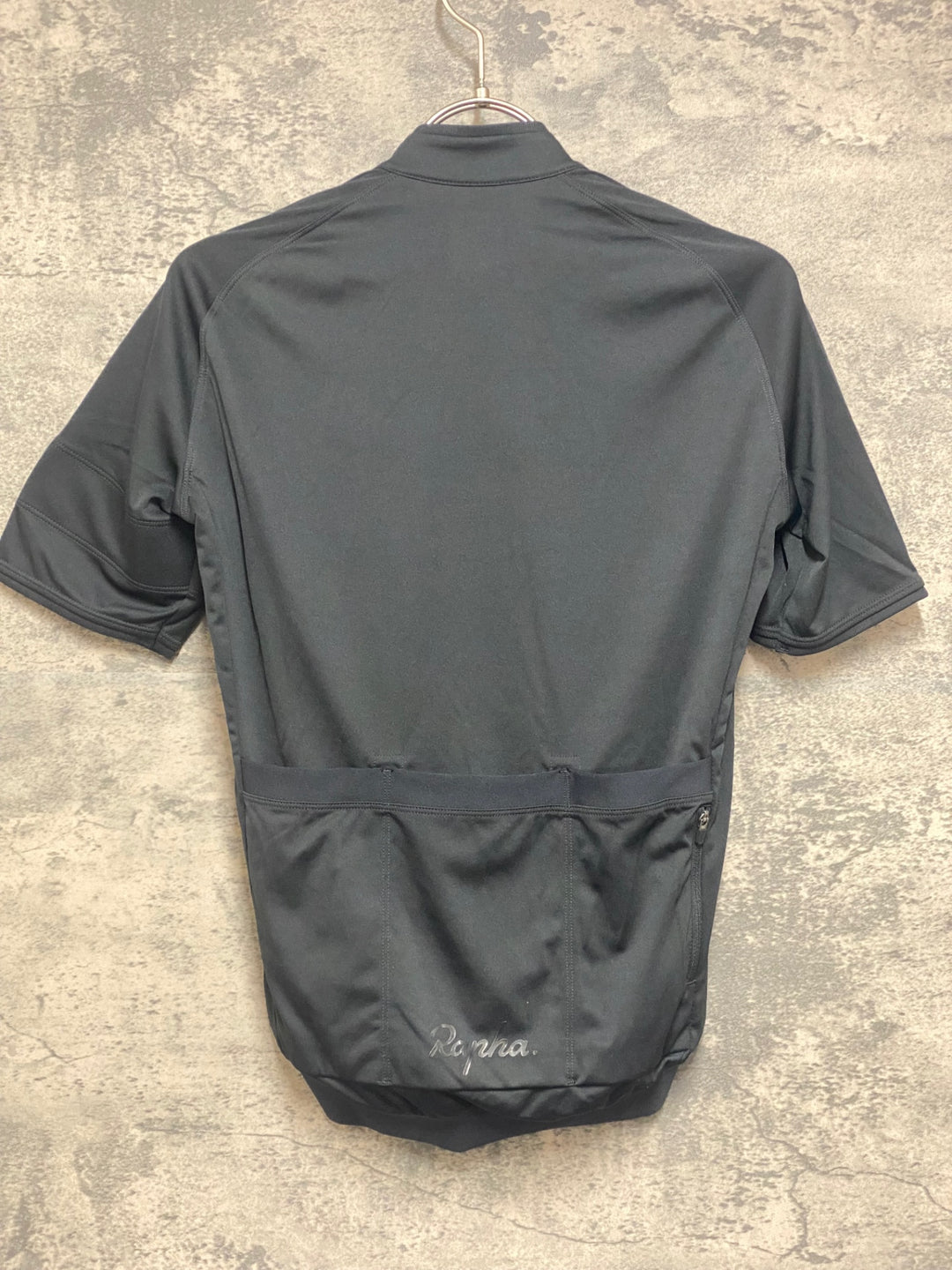 JO744 ラファ Rapha SHORT SLEEVE CORE JERSEY 半袖 サイクルジャージ 黒 XS