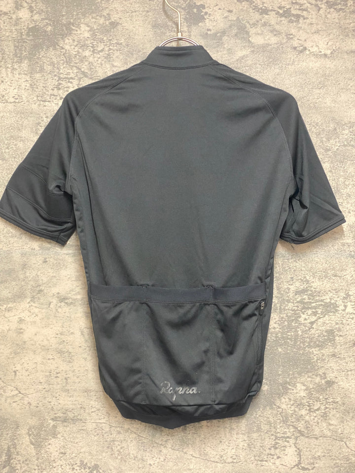 JO744 ラファ Rapha SHORT SLEEVE CORE JERSEY 半袖 サイクルジャージ 黒 XS