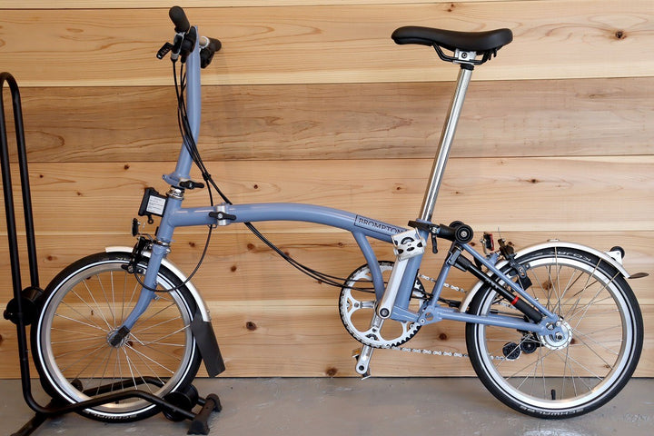 ブロンプトン BROMPTON S6L 2021 クラウドブルー 2×3S 折り畳み ミニベロ 小径車 16インチ 【千葉店】