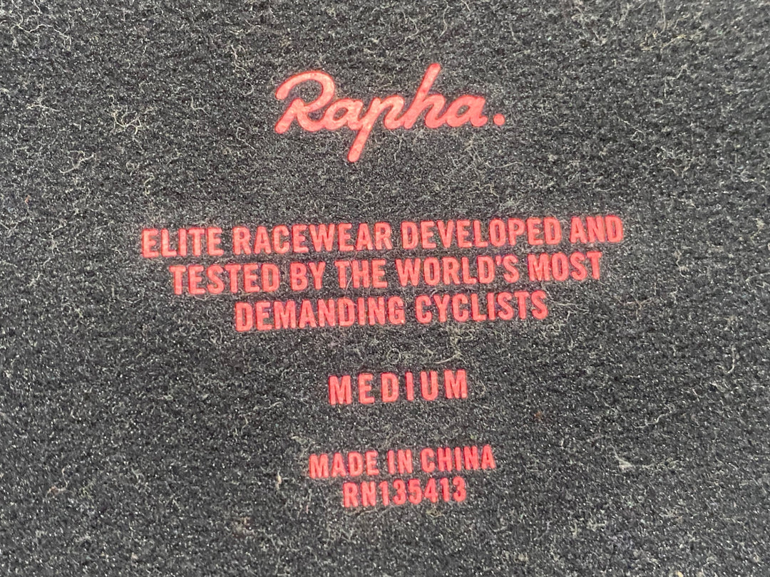 JP162 ラファ Rapha MEN'S RCC PRO TEAM TRAINING JACKET 長袖 サイクルジャケット 黒 M 裏起毛