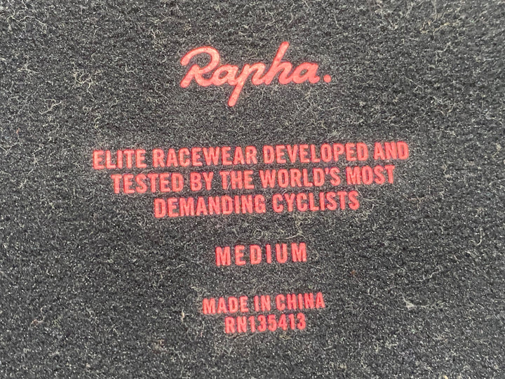 JP162 ラファ Rapha MEN'S RCC PRO TEAM TRAINING JACKET 長袖 サイクルジャケット 黒 M 裏起毛