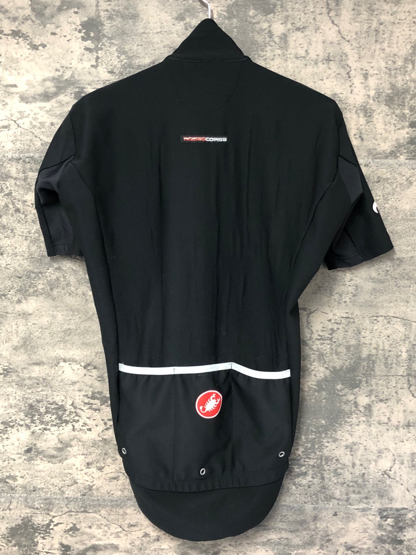 カステリ Castelli サイクルジャージ 黒S 最新版デザイン 新品に近い Castelli サイクルジャージ｜サイクルウェア、ヘルメット｜自転車｜車