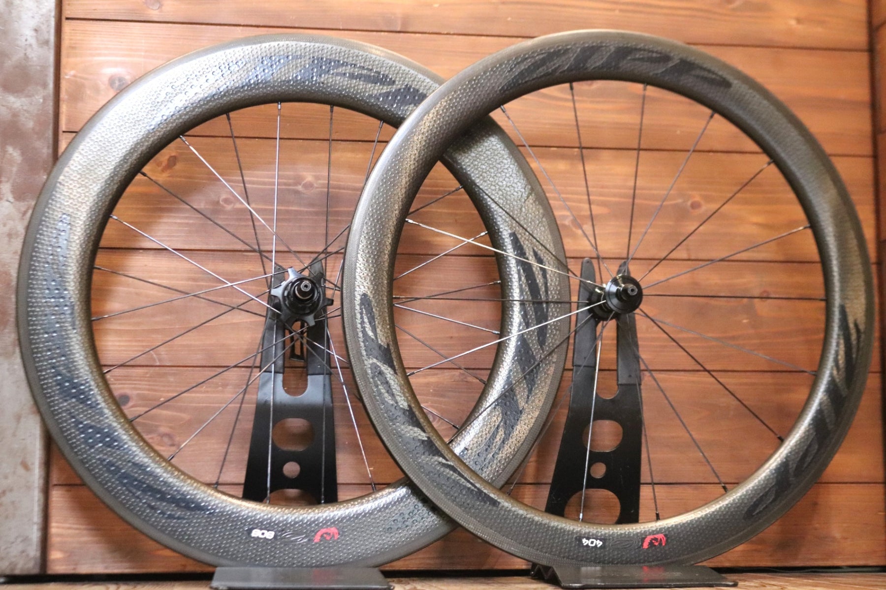 ジップ ZIPP 404/808 FIRECREST カーボン クリンチャー ホイールセット