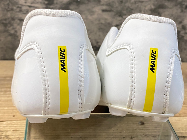 KF311 マヴィック MAVIC COSMIC BOA ビンディングシューズ 白 3穴 BOA EU42 2/3