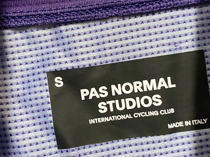 JM434 パスノーマルスタジオ PAS NORMAL STUDIOS メカニズム MECHANISM 半袖 サイクルジャージ パープル S