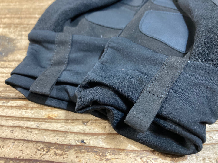 KF826 カフェドシクリステ CAFE DU CYCLISTE AUDAX 長指 ウィンターグローブ リフレクター 黒 L