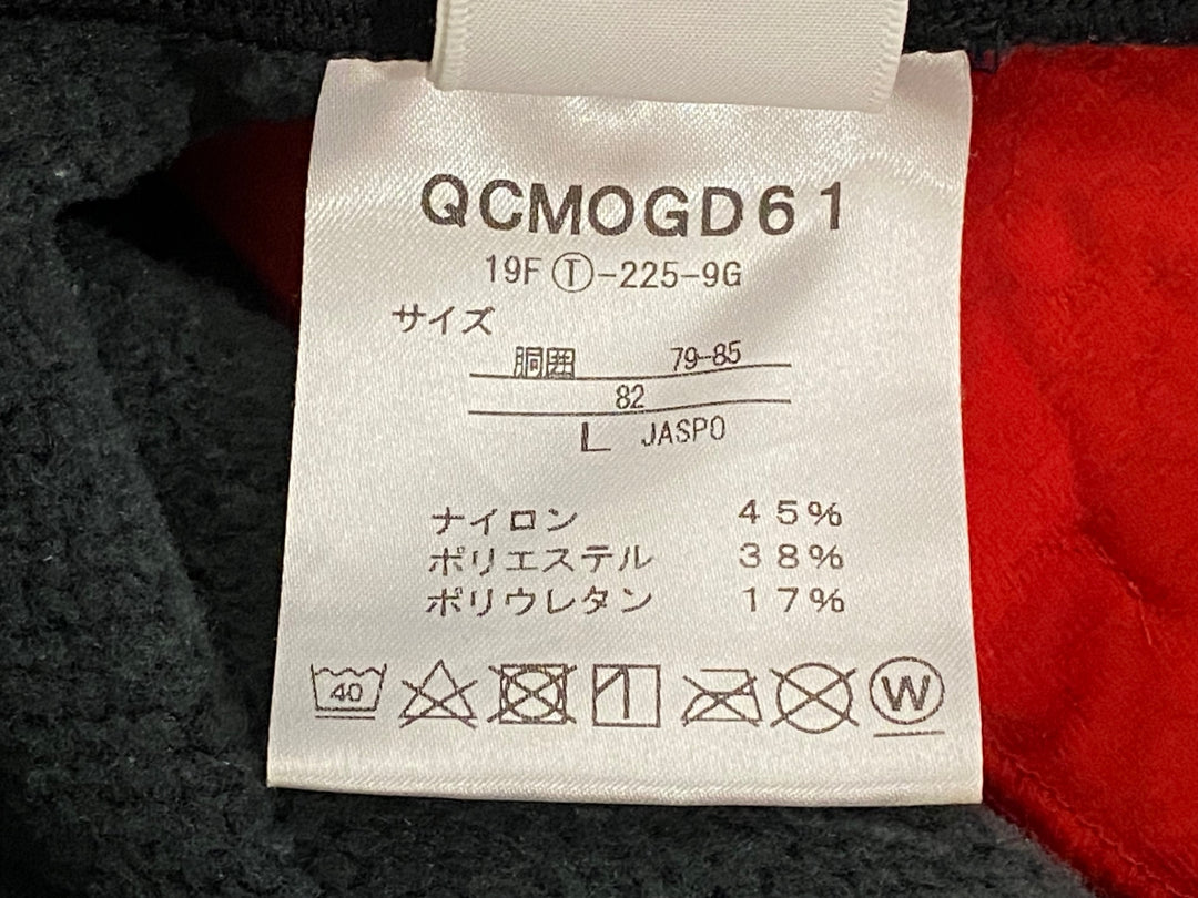 JP145 ルコックスポルティフ le coq sportif レーサタイツ 黒 L 裏起毛