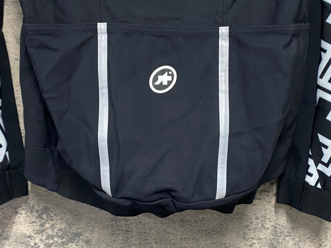 JW756 アソス assos MILLE GT WINTER JACKET EVO 長袖 サイクルジャケット 黒 S 裏起毛