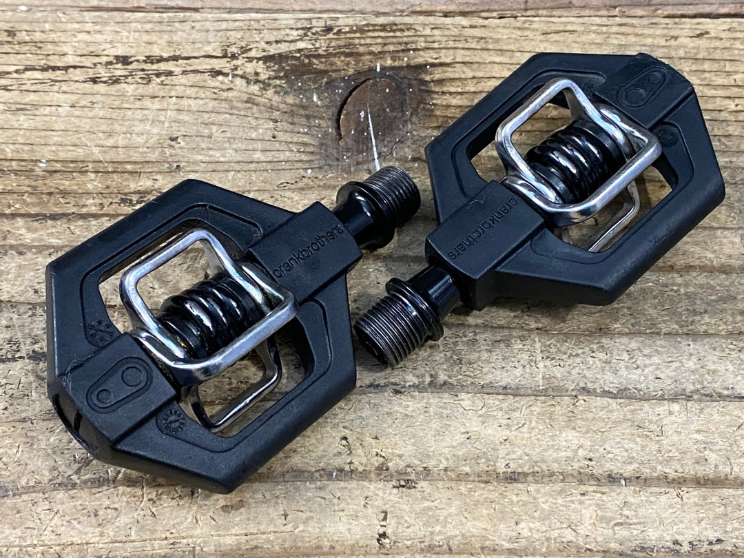 JV444 クランクブラザーズ CRANKBROTHERS CANDY1 ビンディングペダル 黒 ※軸ガタあり