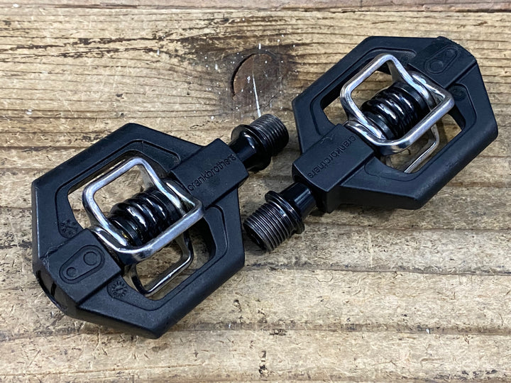 JV444 クランクブラザーズ CRANKBROTHERS CANDY1 ビンディングペダル 黒 ※軸ガタあり