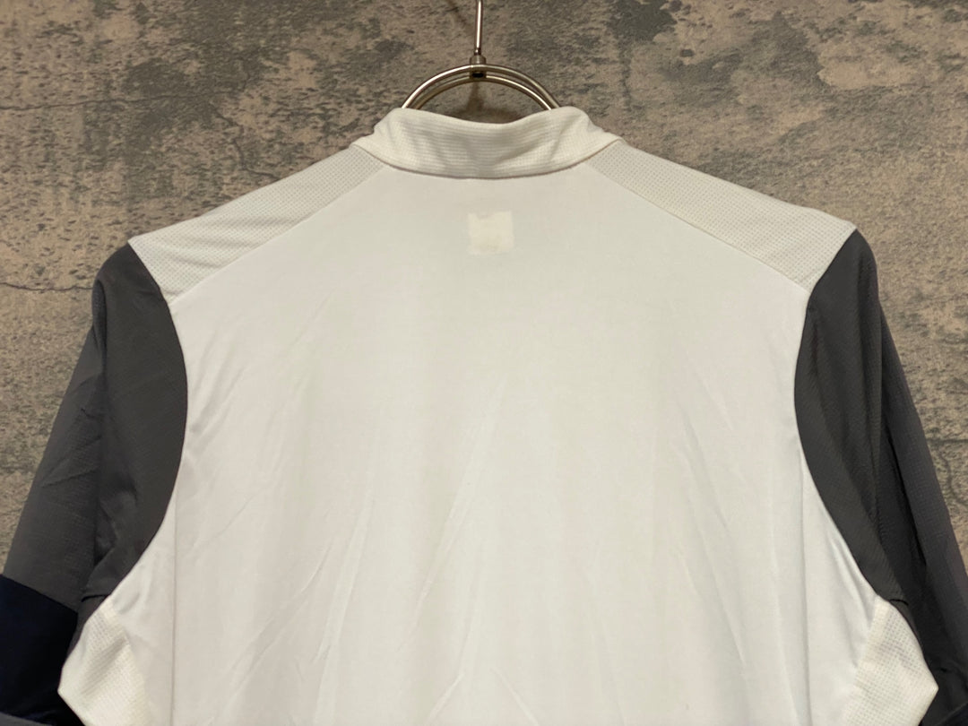 JY684 ラファ Rapha PRO TEAM TRAINING JERSEY 半袖 サイクルジャージ 白 グレー L