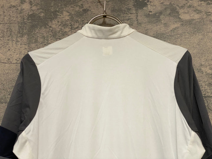 JY684 ラファ Rapha PRO TEAM TRAINING JERSEY 半袖 サイクルジャージ 白 グレー L
