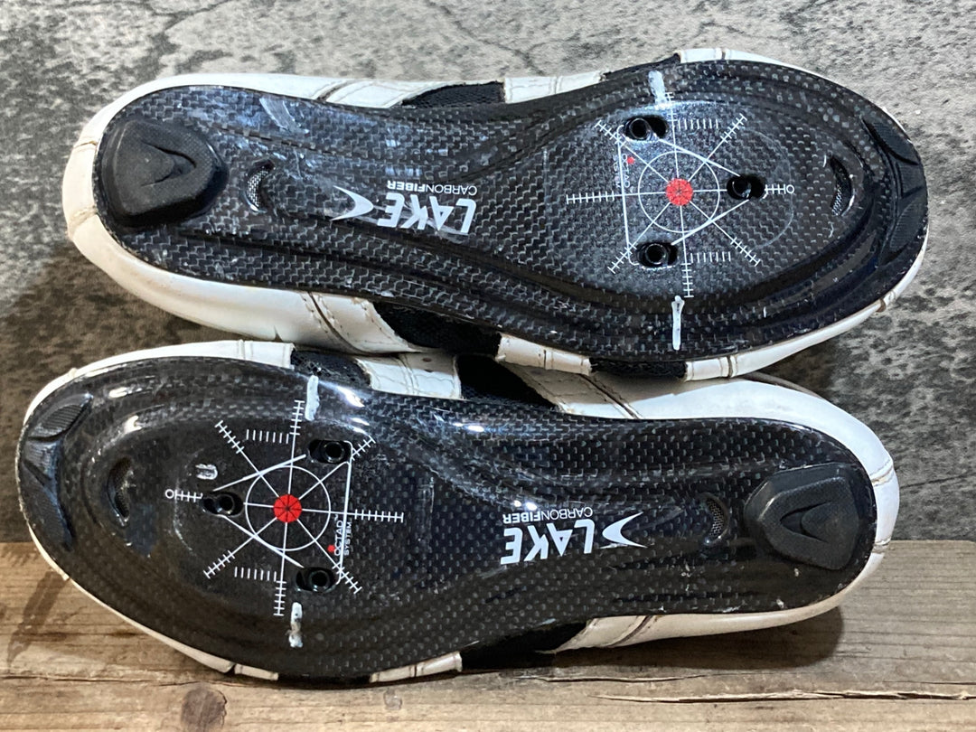 KD062 レイク LAKE CX241 ビンディングシューズ EU41 白