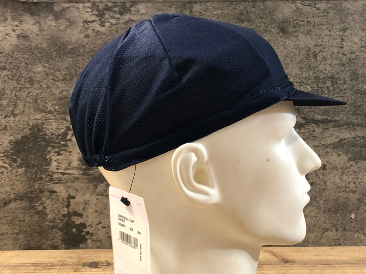 KE159 カステリ CASTELLI サイクルキャップ 紺 フリーサイズ