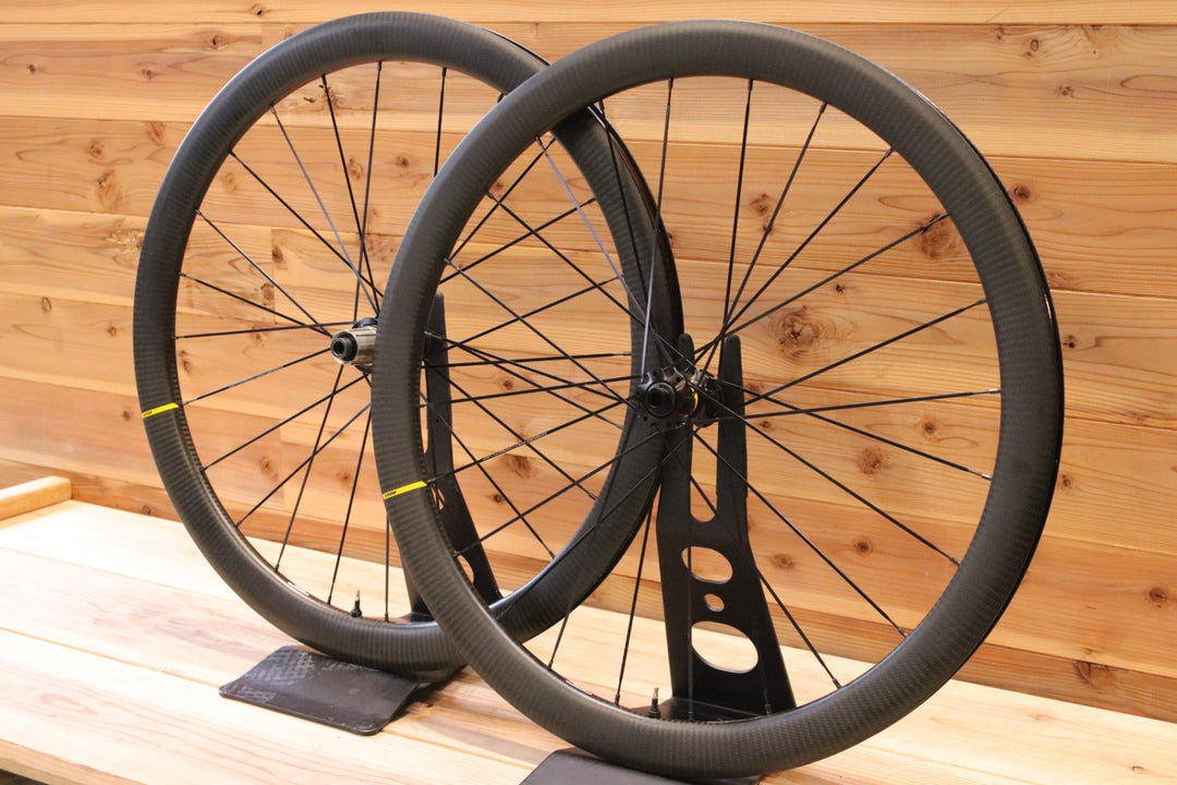 マビック MAVIC コスミック プロ カーボン COSMIC PRO CARBON UST DISC シマノ 11S/12S 19C カーボン チューブレスレディ ホイールセット 【広島店】