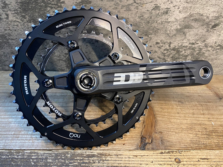 JD217 ローター ROTOR 3D＋ クランクセット 52/36T 172.5mm PCD110 11S ANT+