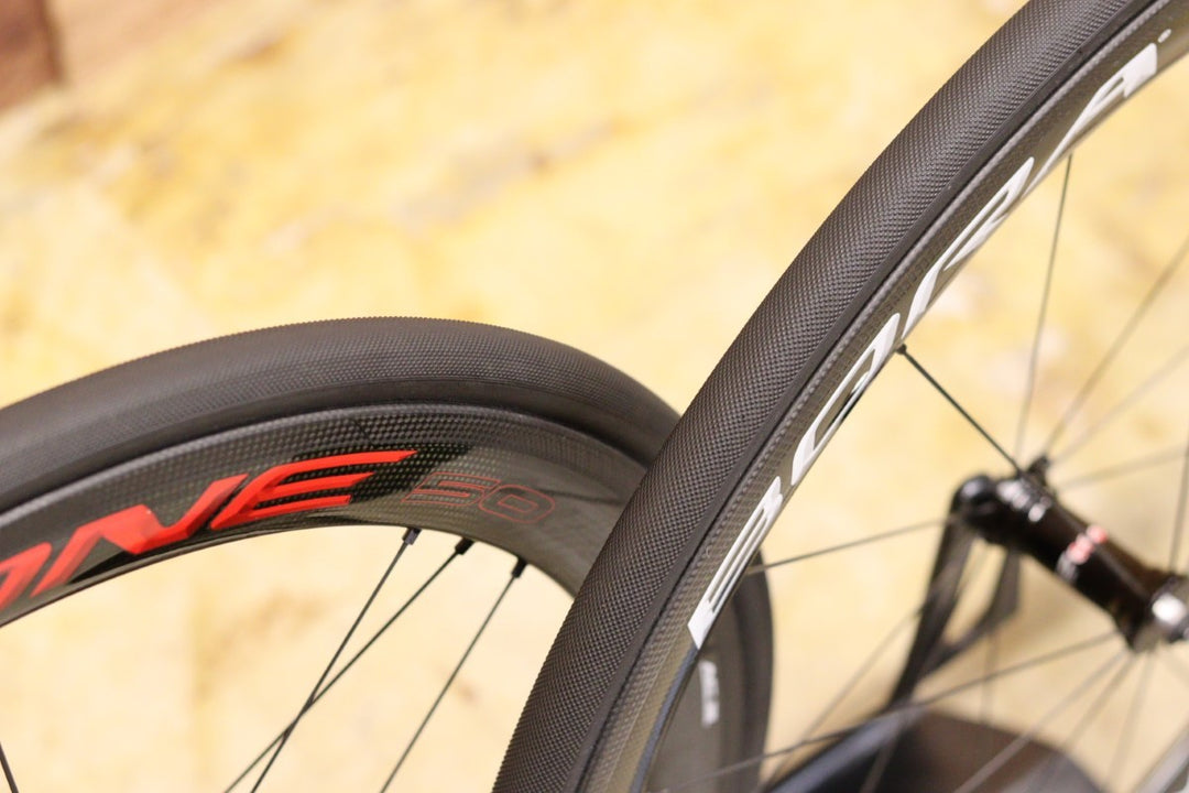 カンパニョーロ Campagnolo ボーラワン BORA ONE 50 AC3 カーボン チューブラー ホイールセット シマノ12S/11S 【立川店】