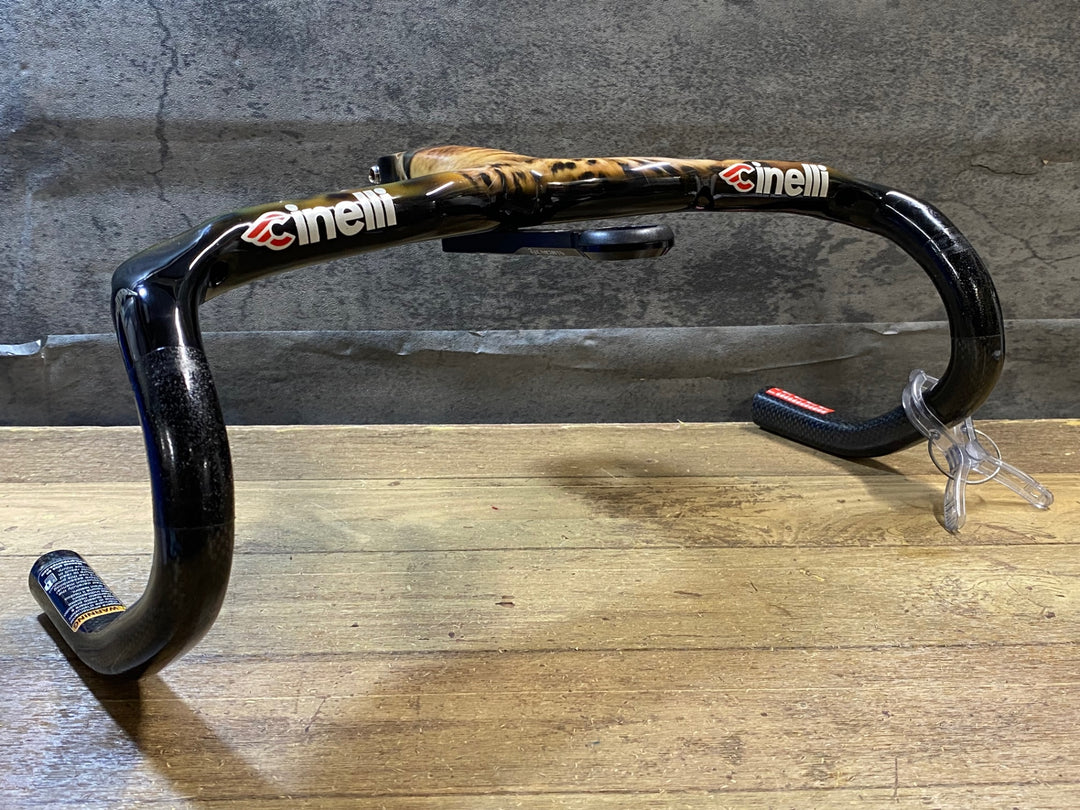 KP436 チネリ CINELLI RAM2 カーボン ドロップハンドル 一体型 OS 100mm エンドC-C400mm ARTUCK DESIGN