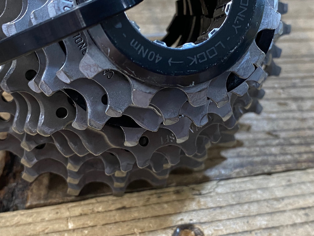 JN511 カンパニョ―ロ CAMPAGNOLO スーパーレコード SUPERRECORD スプロケット 11S 12-25T ※ギア一枚欠品のためジャンク