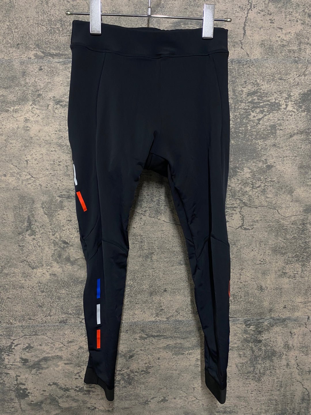 JR087 ルコックスポルティフ le coq sportif レーサータイツ 黒 S 裏起毛