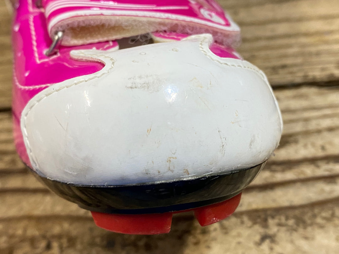 KG406 シディ SIDI TRACE MTB WMN ビンディングシューズ 2穴 ピンク ホワイト レディース EU38 ※ペン字あり