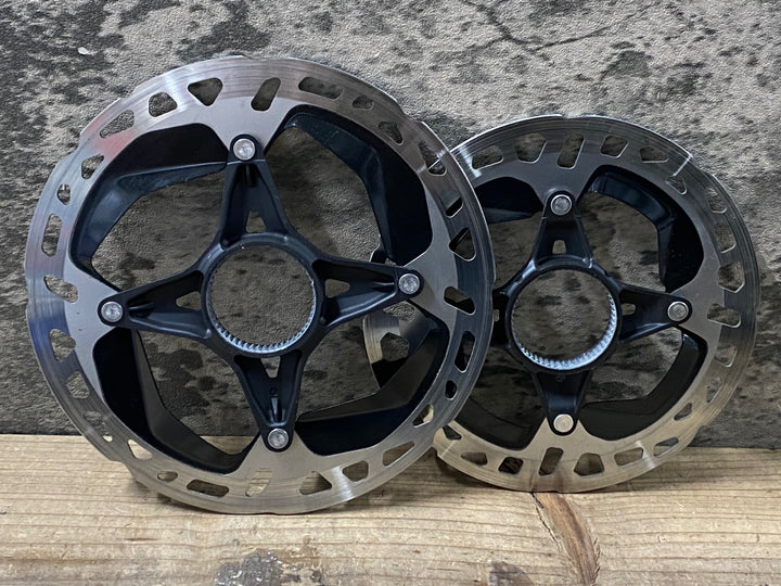 JU813 シマノ SHIMANO ディスクブレーキローター RT-MT900 Φ160 1.75mm/Φ140 1.8mm 2枚セット