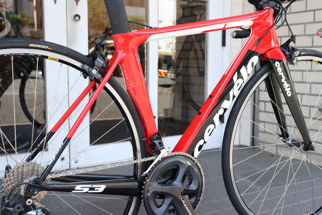サーヴェロ CERVELO S3 2018モデル 51サイズ シマノ アルテグラ R8000 11S カーボン ロードバイク 【横浜店】