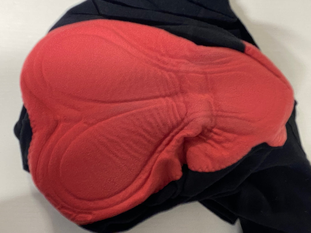 KA670 パールイズミ PEARL iZUMi ビブタイツ 黒 M 裏起毛 ※擦れ