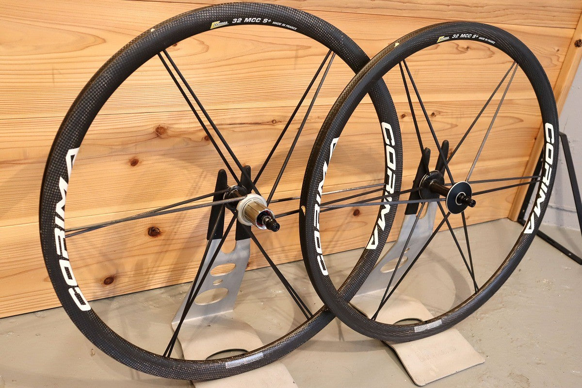 コリマ CORIMA32 MCC S+ チューブラーホイール シマノフリー コリマ CORIMA 32mm MCC S+ カーボン チューブラー ホイールセット