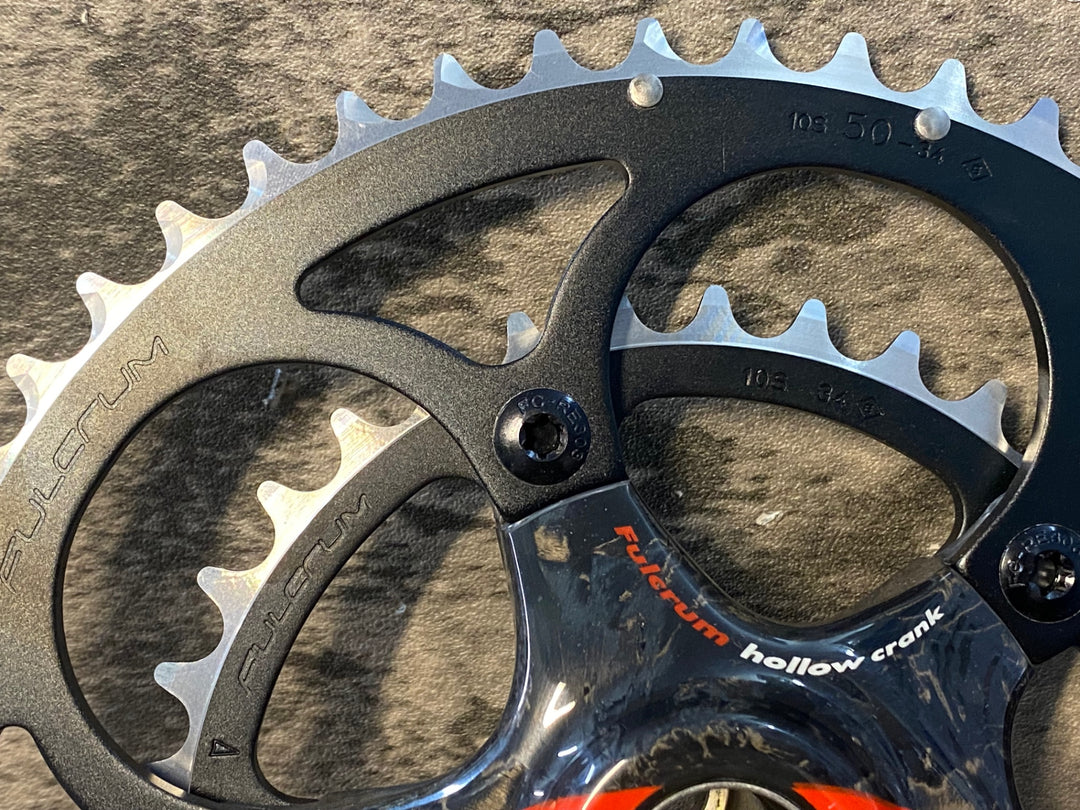 JR696 フルクラム FULCRUM RACING TORQ RS クランクセット 50/34T 172.5mm