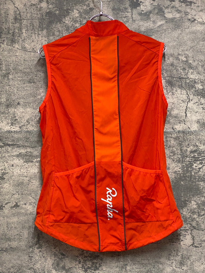 KE550 ラファ Rapha CLASSIC ジレ サイクルベスト オレンジ M