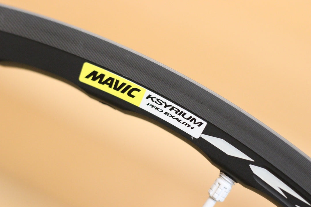 マヴィック MAVIC キシリウム プロ エグザリット KSYRIUM PRO EXALITH アルミ クリンチャー ホイールセット シマノ 12/11S 15C 【立川店】