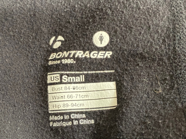 JX669 ボントレガー BONTRAGER レーサータイツ黒 レディース S 裏起毛 PROFILA