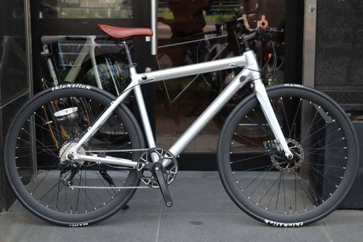 【訳あり】 WELB 電動クロスバイク 500サイズ L-TWOO A5 9S アルミ 電動アシスト Eバイク 【東京南麻布店】