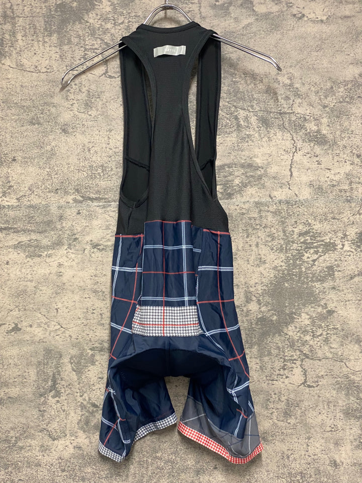 JU184 バレット VALETTE ビブショーツ ネイビー 総柄 M