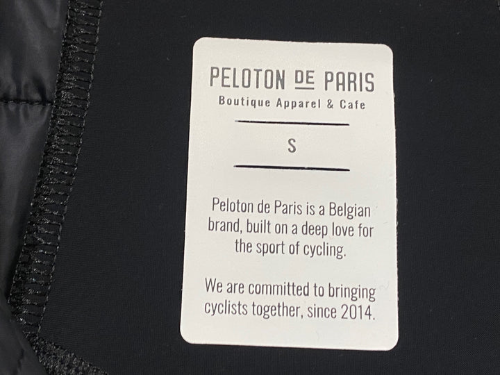 KB617 プロトンドパリ Peloton de Paris Vainqueur Puffy Jacket 長袖 サイクルジャケット 黒 S 中綿