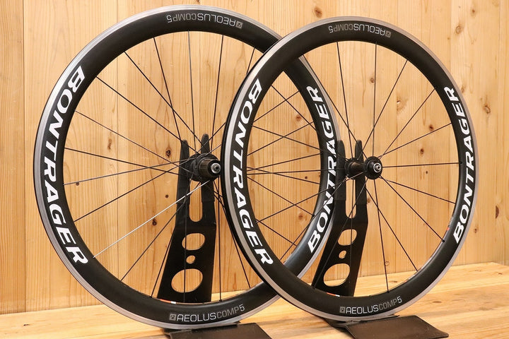ボントレガー BONTRAGER アイオロス AEOLUS COMP 5 アルミ カーボン チューブレスレディ ホイールセット シマノ 11S/12S 【芦屋店】