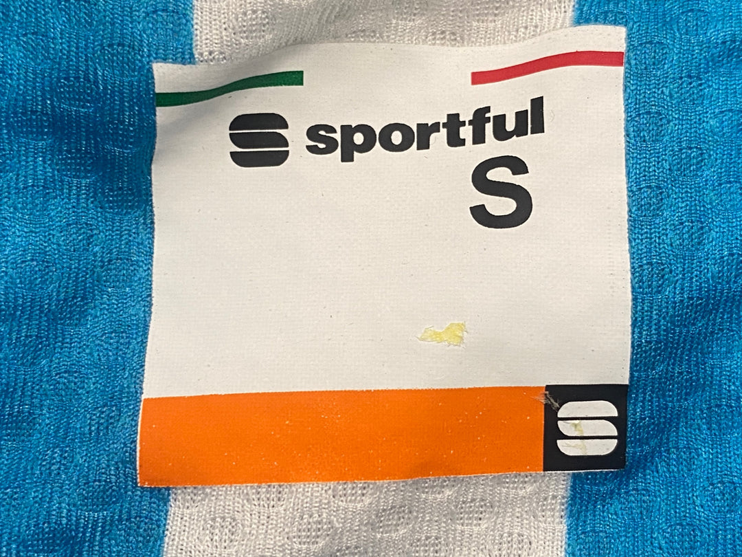 JO461 スポーツフル Sportful 半袖 サイクルジャージ 水 S