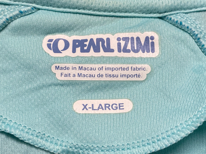 KK056 パールイズミ PEARL iZUMi 半袖 サイクルジャージ 青 XL スレ